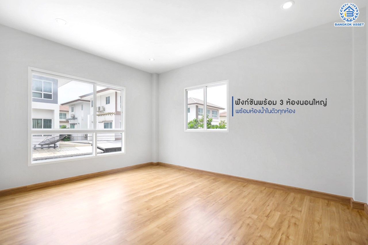 บ้านมือสองตกแต่งใหม่ ม.คาซ่าพรีเมี่ยม ราชพฤกษ์-พระราม5 บ้านเดี่ยวหลังใหญ่ 3 ชั้น แบรนด์ Q.House เนื้อที่ 50.4 ตร.ว. ดีไซน์ตอบทุกไลฟ์สไตล์ ฟังก์ชัน 3 ห้องนอนใหญ่ 4 ห้องน้ำ จอดรถได้ 4 คัน บนทำเลติดถนนใหญ่ เชื่อมต่อทุกเส้นทาง ใกล้ตลาดเจ้าพระยา ,เดอะวอล์ค ,ร.ร.เตรียมอุดมศึกษาฯ เซ็นทรัลเวสต์เกตและรถไฟฟ้า "สถานีบางพลู"